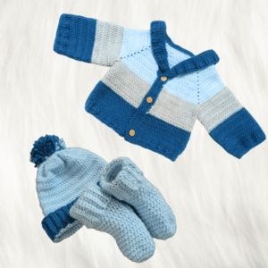 Crochet Baby Sweater Combo