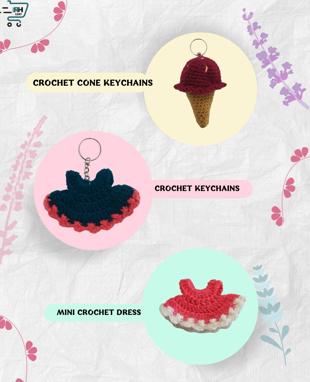 Crochet-keychains